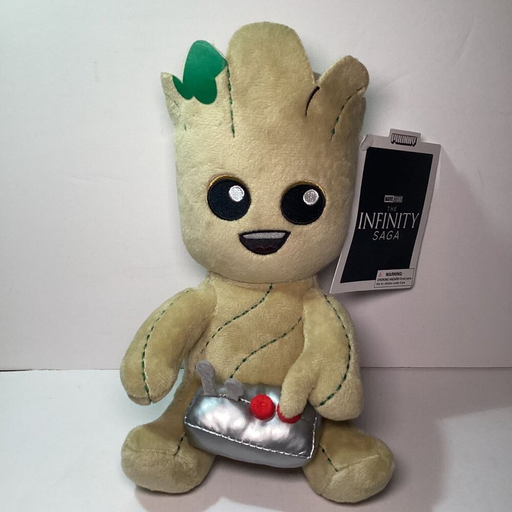 Grout The Infinity Saga Plush 9" Marvel Phunny Brand New With Tags